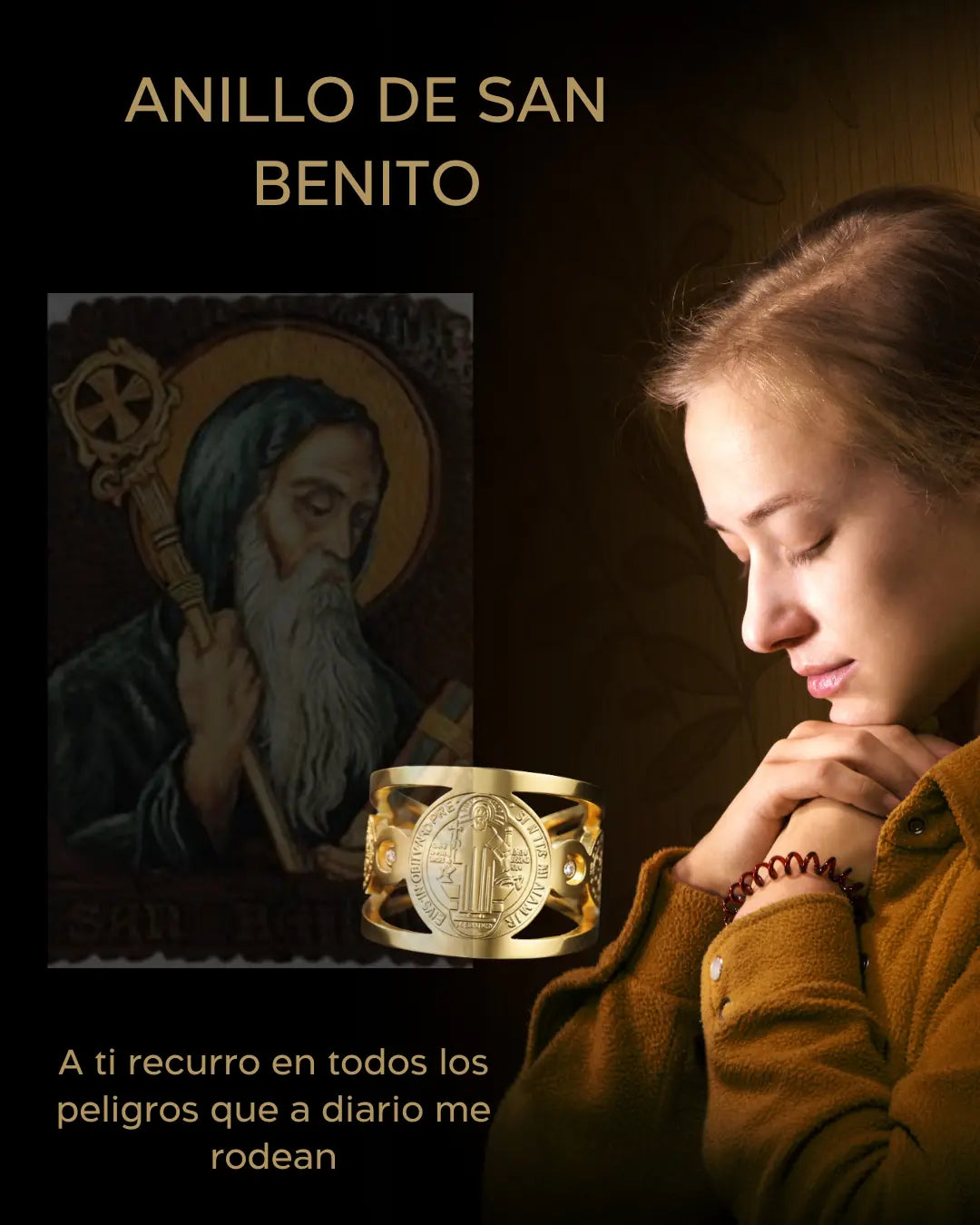 Anillo de Fe San Benito