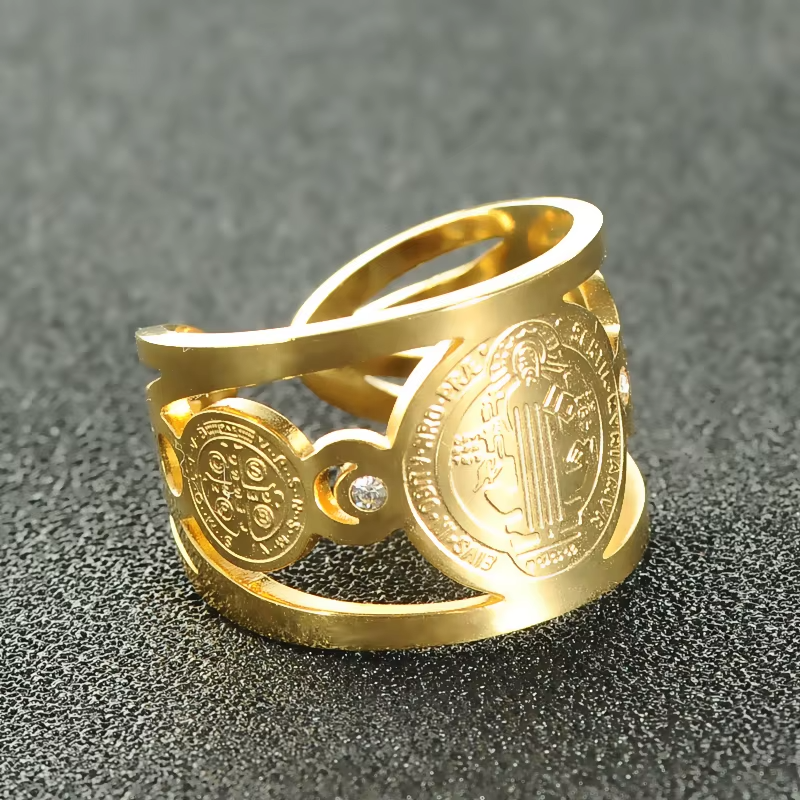 ANILLO DE FE SAN BENITO